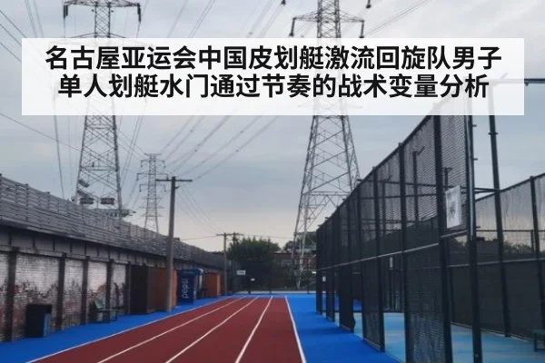 名古屋亚运会中国皮划艇激流回旋队男子单人划艇水门通过节奏的战术变量分析